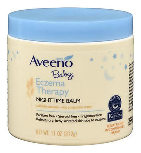 Bálsamo Noturno Para Terapia De Eczema Para Bebês De 11 Onça