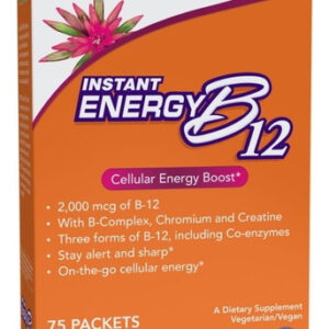 Energia Instantânea B-12 2000 Mcg 75/caixa Da Now Foods