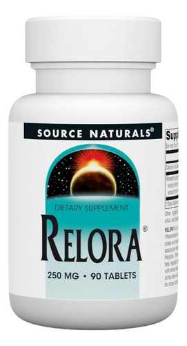 Relora 90 Tabs By Source Naturals