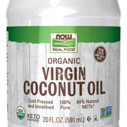 Óleo De Coco Virgem Orgânico 20 Onças Da Now Foods
