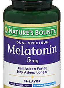Melatonina Nature's Bounty 5 Mg 24 X 60 Cápsulas Gelatinosas