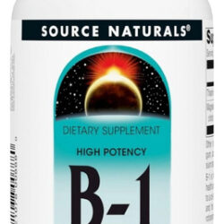 B-1 500 Mg 100 Tabs By Source Naturals