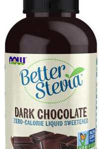 Chocolate Amargo Líquido Betterstevia 2 Onças Da Now Foods