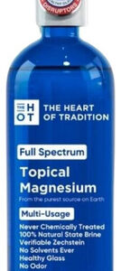 Magnésio 100% Tópico De Espectro Completo Em Vidro Azul De 7