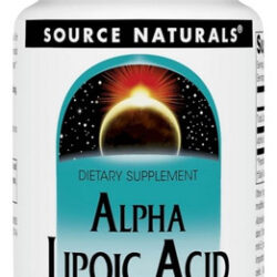 Alpha-lipoic Acid 100 Mg 120 Tabs By Source Naturals