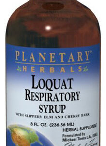 Loquat Respiratory Syrup 4 Fl Oz By Planetary Herbals
