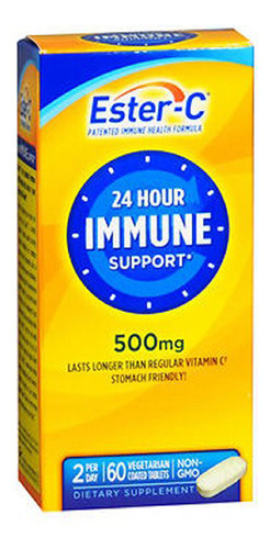 Vitamin C Coated Tablets 500 Mg 60 Ct By Ester-c