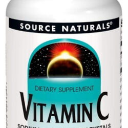 Vitamin C Sodium Ascorbate 8 Oz By Source Naturals