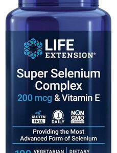 Super Selenium Complex 200 Mcg 100 Vcaps By Life Extension