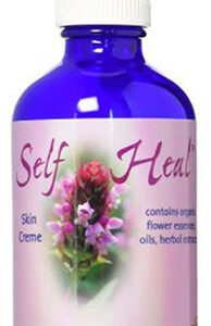 Frasco De Creme Self-heal De 8 Onças Da Flower Essence Servi