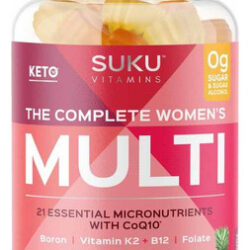 Pleete Womens Multi Gummy Vitamin, 60 Gomas De Pêssego E Aba