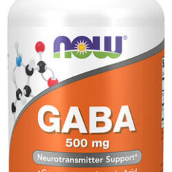 Gaba 500 Mg 100 Cápsulas Da Now Foods