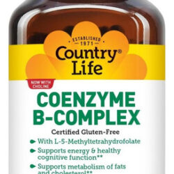 Coenzima Do Complexo B 120 Cápsulas By Country Life