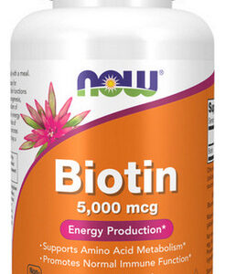 Biotina 5000 Mcg 120 V/cápsulas Da Now Foods