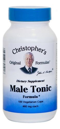 Fórmula Tônica Masculina 100 Vegicaps Do Dr. Christophers Fo
