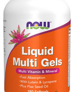 Multigel Líquido (180 Cápsulas Gelatinosas) Da Now Foods