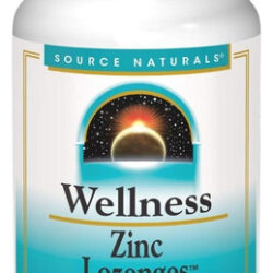 Wellness Zinc Lozenges 120 Tabs By Source Naturals
