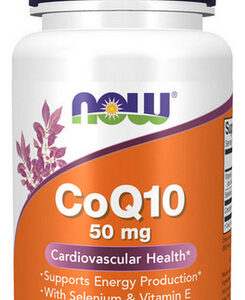 Coq10 50 Mg 50 Géis Da Now Foods
