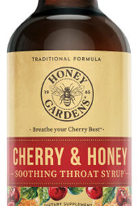 Cherry Honey Syrup 4 Oz By Honey Gardens