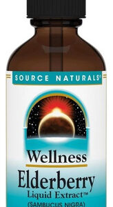 Wellness Elderberry Liquid Extract 2 Oz By Source Naturals