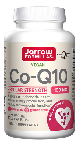 Co-q10 100 Mg 60 Caps By Jarrow Formulas
