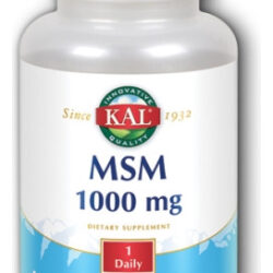 Msm 1.000 Mg 80 Comprimidos Por Kal