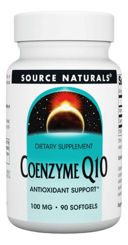 Coenzyme Q10 100 Mg 90 Softgel By Source Naturals