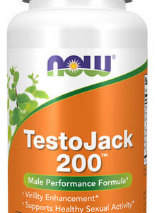 Testojack 200 Extra Strength 60 Cápsulas Da Now Foods