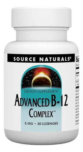 Advanced B-12 Complex 30 Tabs By Source Naturals