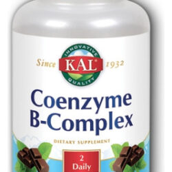 Coenzima B-complex Cocoa Mint 60 Chews By Kal
