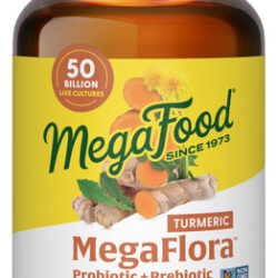 Megaflora Probiotic With Turmeric 60 Caps By Megafood
