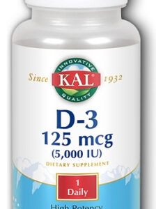 Ultra D-3 5.000 Ui 60 Comprimidos Por Kal