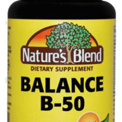 Vitamin Balance B-50 100 Comprimidos Da Nature's Blend
