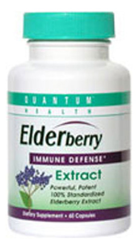 Extrato De Sabugueiro 400 Mg 60 Cápsulas Da Quantum Health