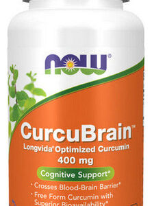Curcubrain 400 Mg 50 Vcaps Da Now Foods