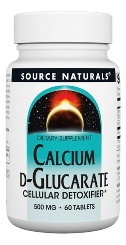 Calcium D-glucarate 500 Mg 60 Tabs By Source Naturals