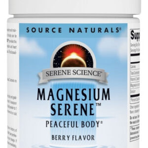 Magnesium Serene Berry Flavor 5 Oz By Source Naturals
