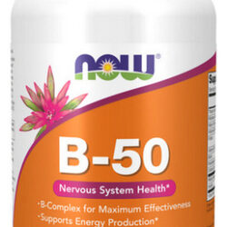 B-50 250 Cápsulas Da Now Foods
