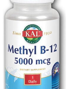 B-12 De Liberação Cronometrada 5.000 Mcg 60 Comprimidos Por