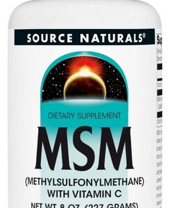 Msm With Vitamin C 8 Oz By Source Naturals