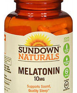 Melatonina Sundown Naturals 10 Mg 90 Cápsulas Por Sundown Na