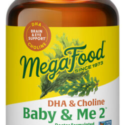 Baby & Me 2 Prenatal Dha E Colina 60 Cápsulas Da Megafood