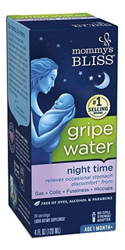 Gripe Water Night Time 4 Oz By Mommys Bliss
