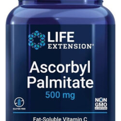 Ascorbyl Palmitate 500 Mg 100 Vcaps By Life Extension