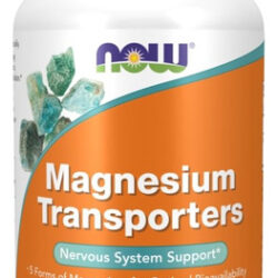 Magnesium Transporters 180 Veg Caps By Now Foods