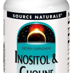 Inositol & Choline 800 Mg 100 Tabs By Source Naturals