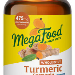 Turmeric Strength For Whole Body 120 Tabs By Megafood