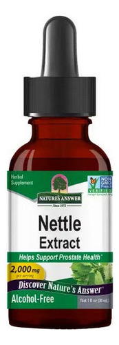 Extrato De Folha De Urtiga Sem Álcool 1 Fl Oz Da Nature's An