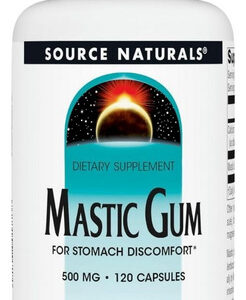 Mastic Gum Extract 500 Mg 120 Caps By Source Naturals