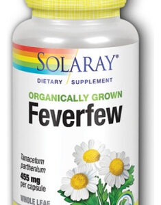 Feverfew 100 Cápsulas Da Solaray